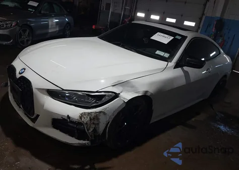 2021 BMW 430I xDrive z USA, uszkodzony, nr VIN WBA73AP05MCH03549
